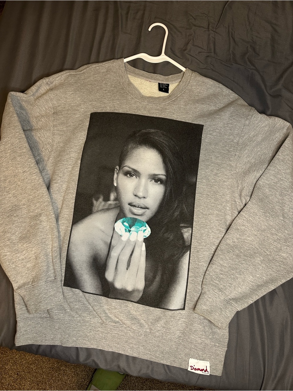 VINTAGE DIAMOND SUPPLY CO X CASSIE X ESTEVAN ORIOL COLLAB Crewneck Sweatshirt